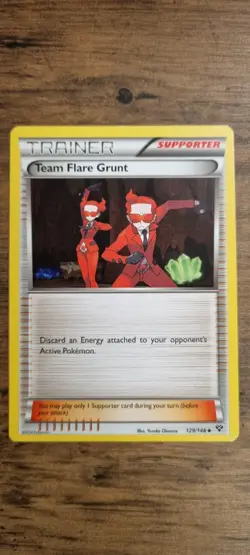 Team Flare Grunt - Pokemon TCG - LP - Uncommon - XY- Free UK P&P - Image 1