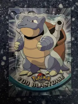 Blastoise #9 1999 Topps Pokemon TV Animation - Image 1