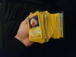 15LB mixed pokemon card lot with 2 binders and tin - Image 2