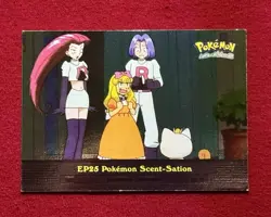 Pokemon Topps Scent-Sation Silver Foil #EP25 2000 Blue Label Print NM - Image 1