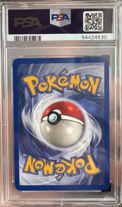 1999 POKEMON BASE SET UNLIMITED #1 ALAKAZAM-HOLO PSA 8 - Image 2