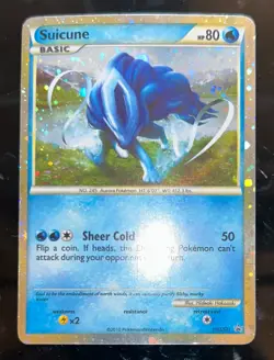 Suicune HGSS21 Holo Pokemon Heartgold & Soulsilver Suicune - Image 3
