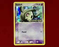 Pokemon Card - Duskull Emerald 46/106 Common Reverse Holo Stamped NM - Image 1