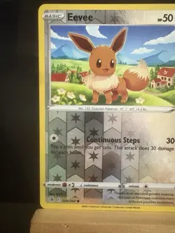 EEVEE - 205/264 Fusion Strike NM - Reverse Holo Common - Pokemon TCG Card - Image 2