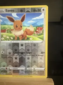 EEVEE - 205/264 Fusion Strike NM - Reverse Holo Common - Pokemon TCG Card - Image 3