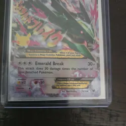 M Rayquaza EX 76/108 Celebrations Pokemon Card - Image 2