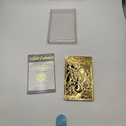 Pokemon Charizard Nintendo 1999 Burger King 23k Gold Plated Card - Image 1