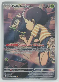 Poltchageist 2024 Pokemon SVI Twighlight Masquerade Illustration Rare #171/167 - Image 1