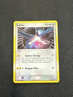Latios 2/10 Holo EX Trainer Kit Latios 2004 Pokemon NM - Image 1
