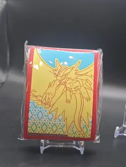 65 Ct Roaring Moon Paradox Rift ETB Pokemon Card Sleeves New Sealed - Image 1