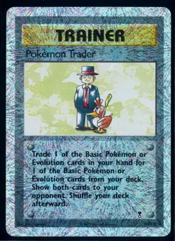 Pokemon LEGENDARY COLLECTION - #103/110 Pokemon Trader - Reverse Holo - ENG - Image 1