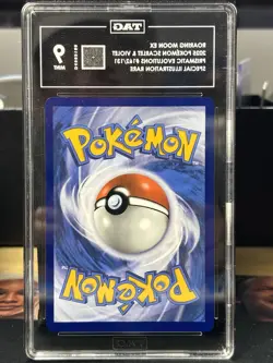 Pokemon Roaring Moon EX 162/131 S&V Prismatic Evolutions Special Rare TAG 9 - Image 2