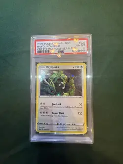 PSA 10 Rayquaza SWSH029 Crown Zenith Promo Holo GEM MINT Pokemon Card - Image 1