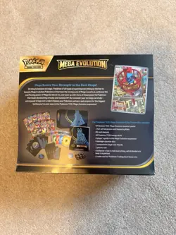 Pokemon Mega Evolution Elite Trainer Box Booster & Promo Card - Lucario, Riolu - Image 2