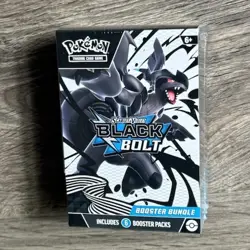 Pokemon TCG Scarlet & Violet Black Bolt Booster Bundle NEW SEALED - Image 1