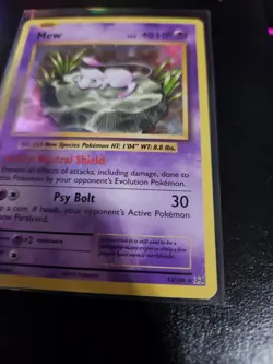 Pokemon 2016 XY Evolutions Mew 53/108 Holo Rare - Near Mint - Image 3