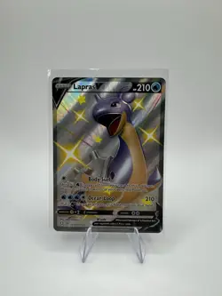 Lapras V SV110/SV122 Shining Fates NM Full Art Ultra Rare Pokemon Card - Image 1