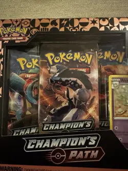 Pokemon Champion's Path Special Pin Collection Box Ballonlea Gym Factory Sealed - Image 3