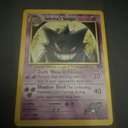 Pokemon TCG Sabrina's Gengar Gym Challenge 29/132 Rare 90 HP Stage 2 Regular - Image 1