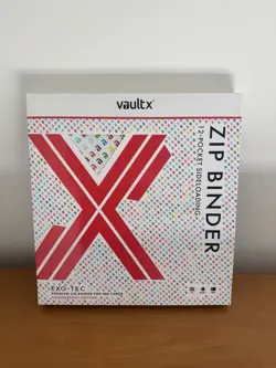 Vault X Exo Tec Anniversary 30th Edition 12 Pocket Binder Pokemon 151 - Image 1