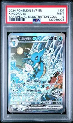Pokemon! PSA 9 Kingdra ex 131 Black Star Promo Special Illustration Rare - Image 3