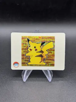 Pikachu Holo Pokemon Vintage Pocket Monsters Vending Prism Sticker 359 - Image 1