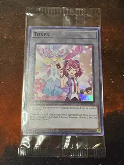 Yu-Gi-Oh! Token Zuzu & Bloom Diva the Melodious Choir TKN5-EN003 - SEALED - Image 1