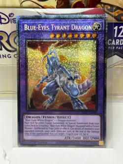Yugioh! Blue-Eyes Tyrant Dragon - MP25-EN042 - Starlight Rare - 1st Edition Near - Image 1