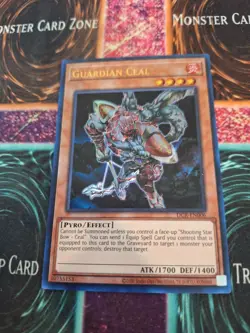 Yugioh Guardian Ceal DCR-EN006 Ultra Rare Unlimited Near Mint - Image 1