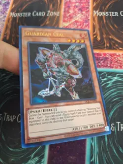 Yugioh Guardian Ceal DCR-EN006 Ultra Rare Unlimited Near Mint - Image 2