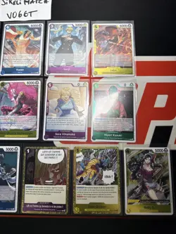 CARTE ONE PIECE LOT DE 16 CARTES RARE FR OP12 NEARMINT/MINT SANS DOUBLES - Image 3