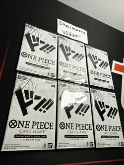 CARTE ONE PIECE LOT DE 6 PACKS DE CARTE DON SPECIALE DP-09 SCELLE FRANCAIS - Image 1