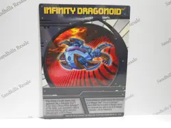 Bakugan Card - Infinity Dragonoid - Blue Ability Card - BA680 - 2/3aa - 2009 - Image 1