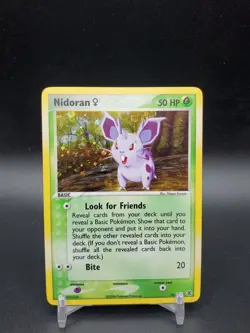 Nidoran 70/112 FireRed & LeafGreen Reverse Holo LP Pokemon Card - Image 1