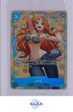 NAMI 2024 P-112 PROMO ASIA 6000 DON!! ONE PIECE CARD GAME - Image 1