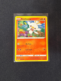Pokemon TCG Scorbunny 031/202 Holofoil Promo Miscellaneous Cards & Products NM - Image 1