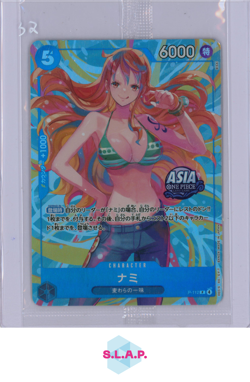 NAMI 2024 P-112 PROMO ASIA 6000 DON!! VER B ONE PIECE CARD GAME - Image 1