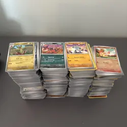Pokemon TCG Bulk Lot Of 2000 Cards Common & Holos NM Condition - Image 1