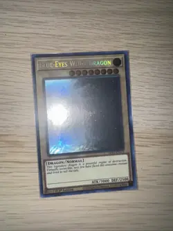Yu-Gi-Oh! TCG Blue-Eyes White Dragon 1st Edition Ghost Rare Card GFP2-EN175 - Image 2