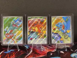 Pokemon First Partner Illustration Collection Series 1 Kanto Promos 3 Card Lot - Image 1