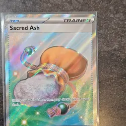 Pokemon TCG Trainer Sacred Ash Full Art Holo Card 115/088 English - Image 4
