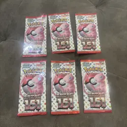 Pokemon cards 151 sv2a - 6 SEALED FACTORY booster packs Korean - US Seller - Image 1