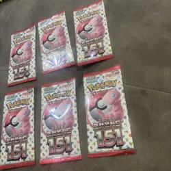 Pokemon cards 151 sv2a - 6 SEALED FACTORY booster packs Korean - US Seller - Image 3
