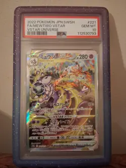 Pokemon Cards - PSA 10 Mewtwo VStar 221/172 - Japanese Vstar Universe - GEM MT - Image 2