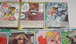 ONE PIECE Collectable Trading Card Game Arlong Green Yellow Fish Man Deck Core. - Image 3