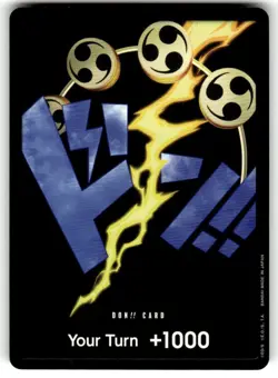 DON!! Card (Enel) Premium Booster -The Best- Regular NM - Image 1