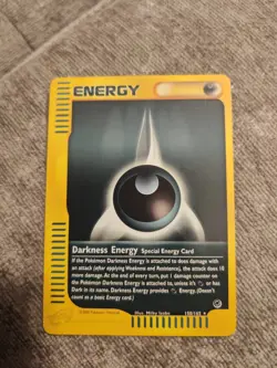 DARKNESS ENERGY - 158/165 - Expedition Base Set - Energy - Pokemon Card - NM/LP - Image 1