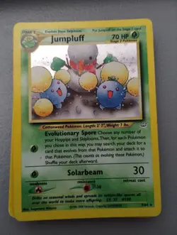 Jumpluff 09/64 Neo Revelation Holo POKEMON CARD - Image 1
