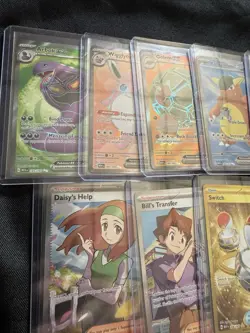Pokemon 151 Card Lot Ex Ex Full Art Illustration Rare Mr. Mime 179/165 NM - Image 2