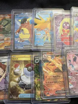 Pokemon 151 Card Lot Ex Ex Full Art Illustration Rare Mr. Mime 179/165 NM - Image 3